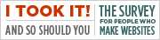 A list Apart Survey 2009