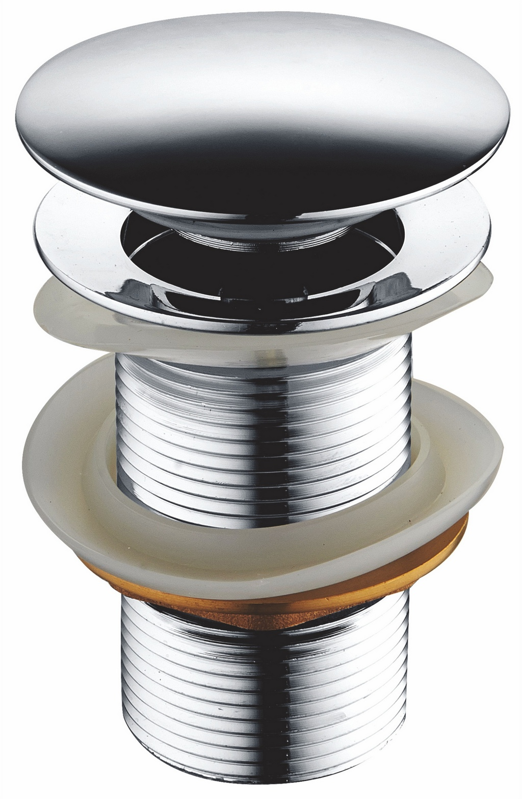 4010 - valvula lavatorio 1 1/4 pul - CROMADO - BRONCE